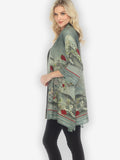 Reversible Silk Kimono Jacket