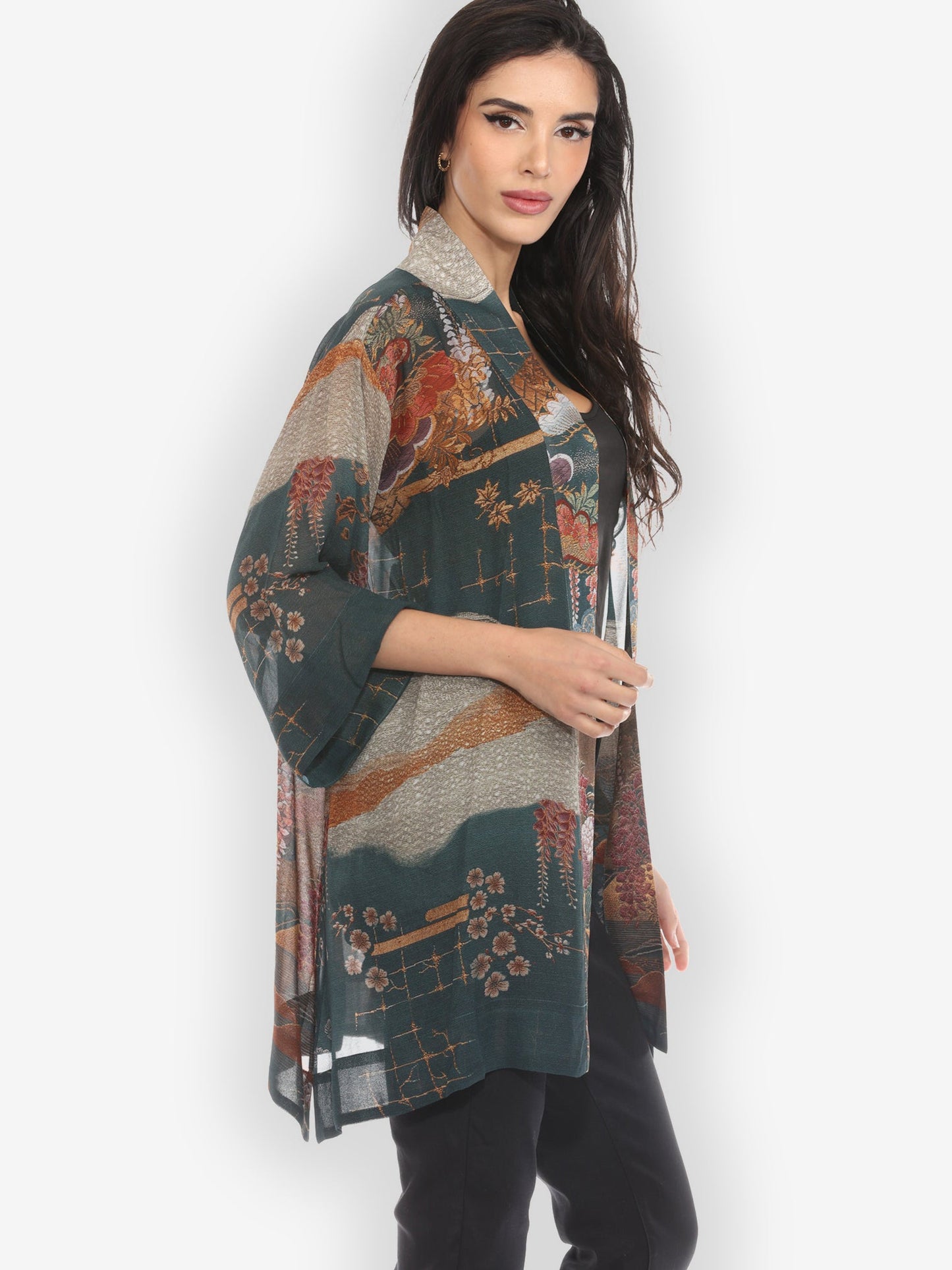 Jackets Tapestry Wisteria Kimono Jacket