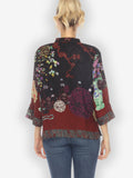 Landscape Mono Tree Fall Silk Blouse