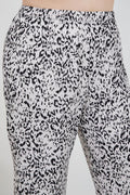 Vikki Vi Jersey Dust Cheetah Crop Pants