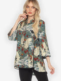 Crane in Jungle Tummy Tuck Shirt
