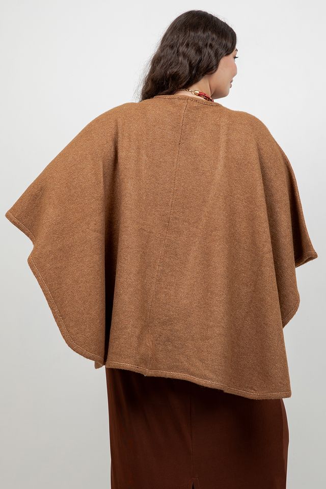 Karen Kane Camel Shawl Sweater