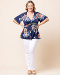 Abby Twist Front Top