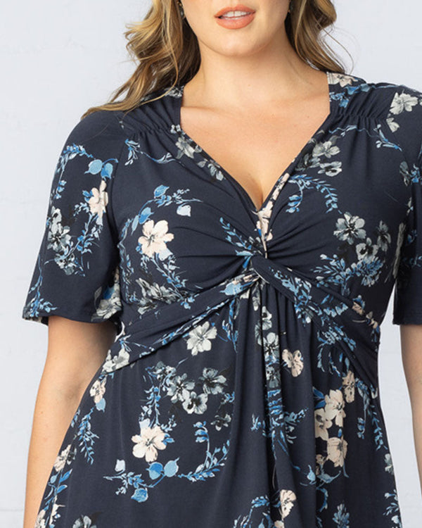 Abby Twist Front Top