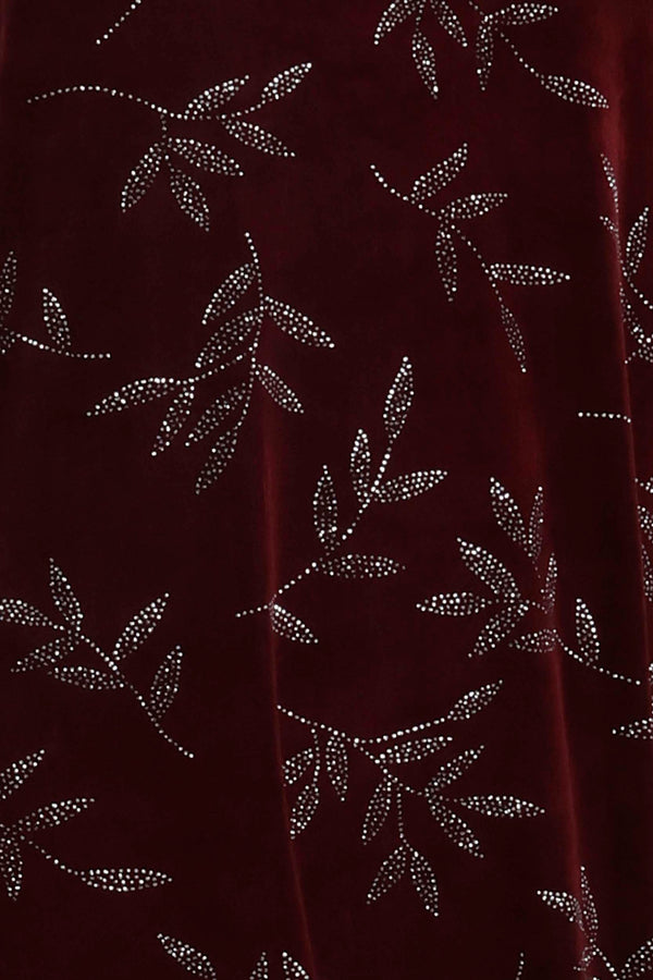 Vikki Vi Classic Shiraz Sparkle Kimono Jacket