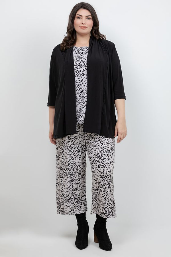 Vikki Vi Jersey Dust Cheetah Tank