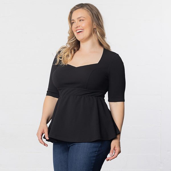 Posh Peplum Top
