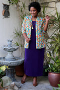Vikki Vi Jersey Monet 3/4 Sleeve Kimono Jacket