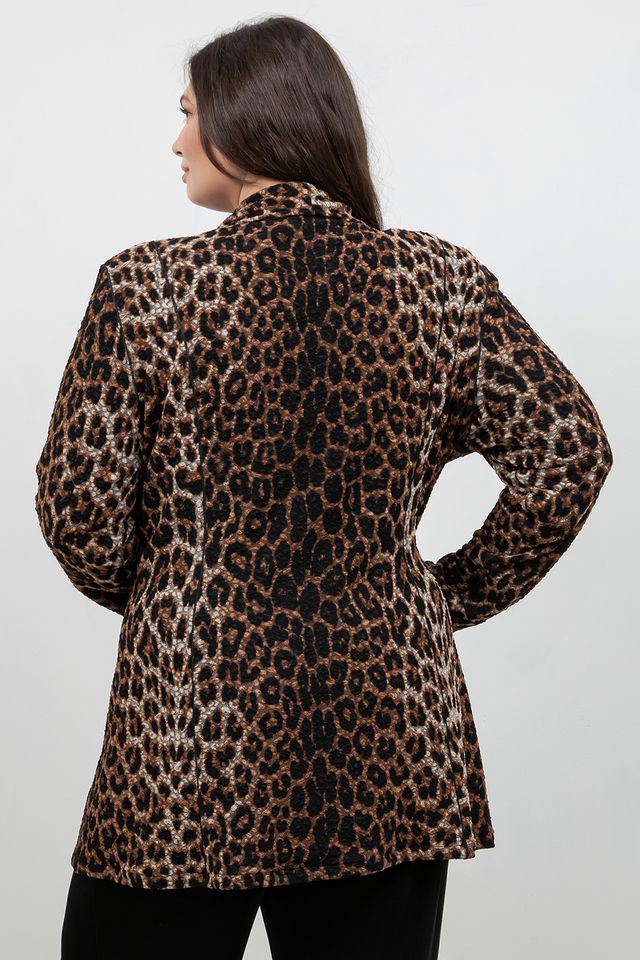 Jackets Eva Varro Animal Print Barcelona Jacket