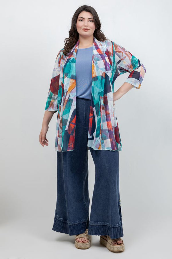 Jackets Mesh Art Deco Shapes Jacket