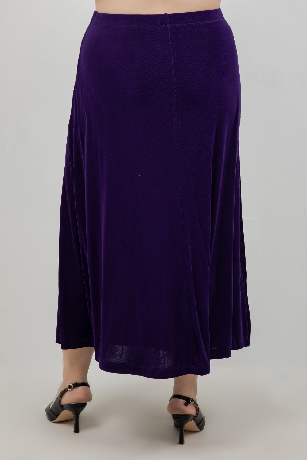 Skirts Vikki Vi Classic Royal Purple A-Line Maxi Skirt