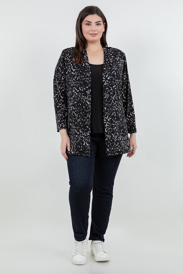 Vikki Vi Jersey Nocturne Kimono Jacket