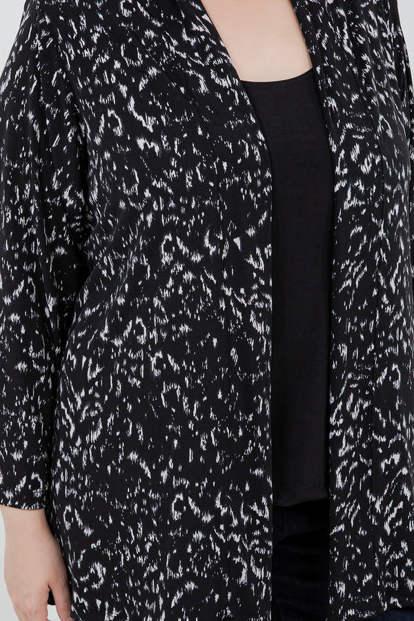 Vikki Vi Jersey Nocturne Kimono Jacket