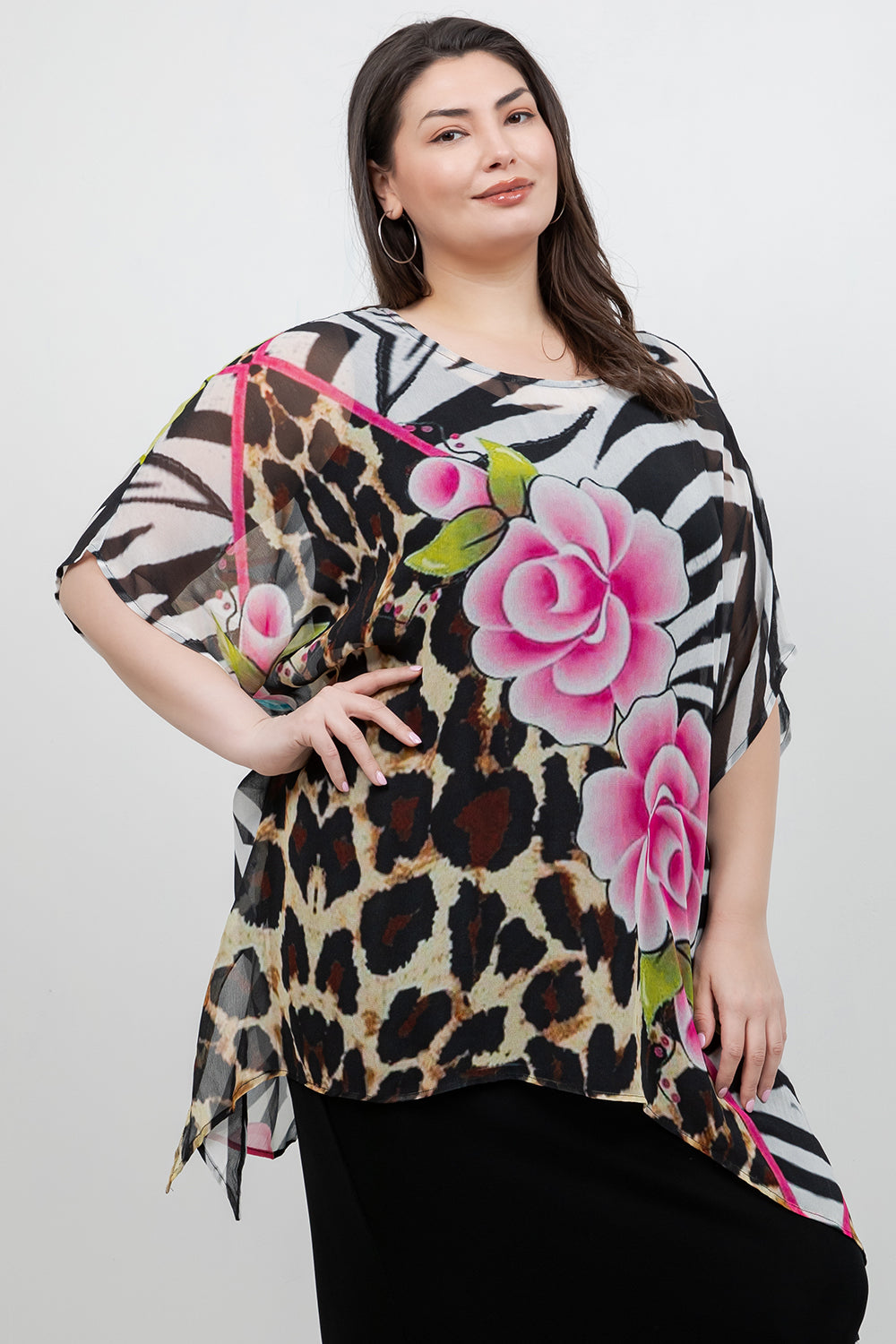 Tops Island Breeze Cascade Tunic