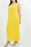 Dresses Vikki Vi Classic Limoncello Maxi Tank Dress