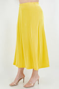 Skirts Vikki Vi Classic Limoncello Maxi Skirt