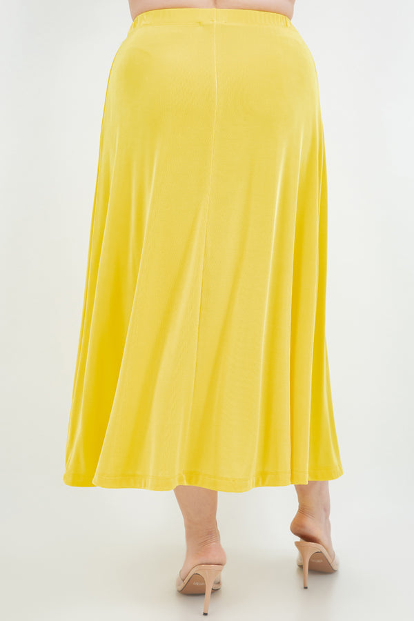 Skirts Vikki Vi Classic Limoncello Maxi Skirt
