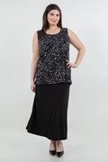 Vikki Vi Jersey Nocturne Tunic Tank