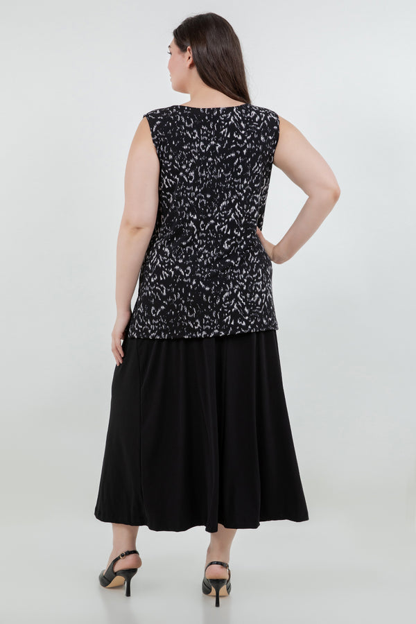 Vikki Vi Jersey Nocturne Tunic Tank