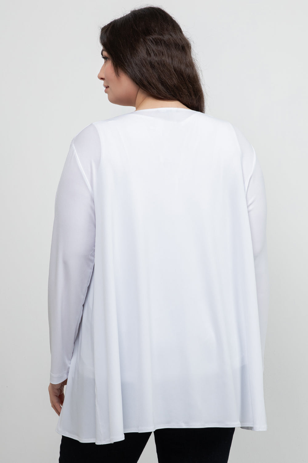 Jackets Vikki Vi Jersey White Swing Cardigan