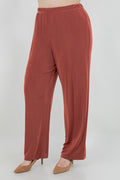 Vikki Vi Classic Cinnamon Petite Pull-On Pants