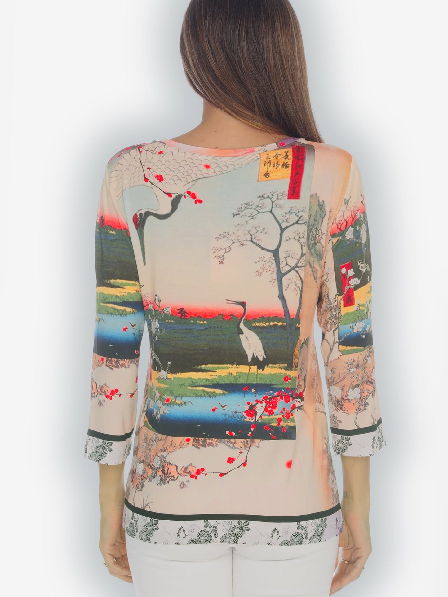 Tops Sunset Crane Exclusive Tee