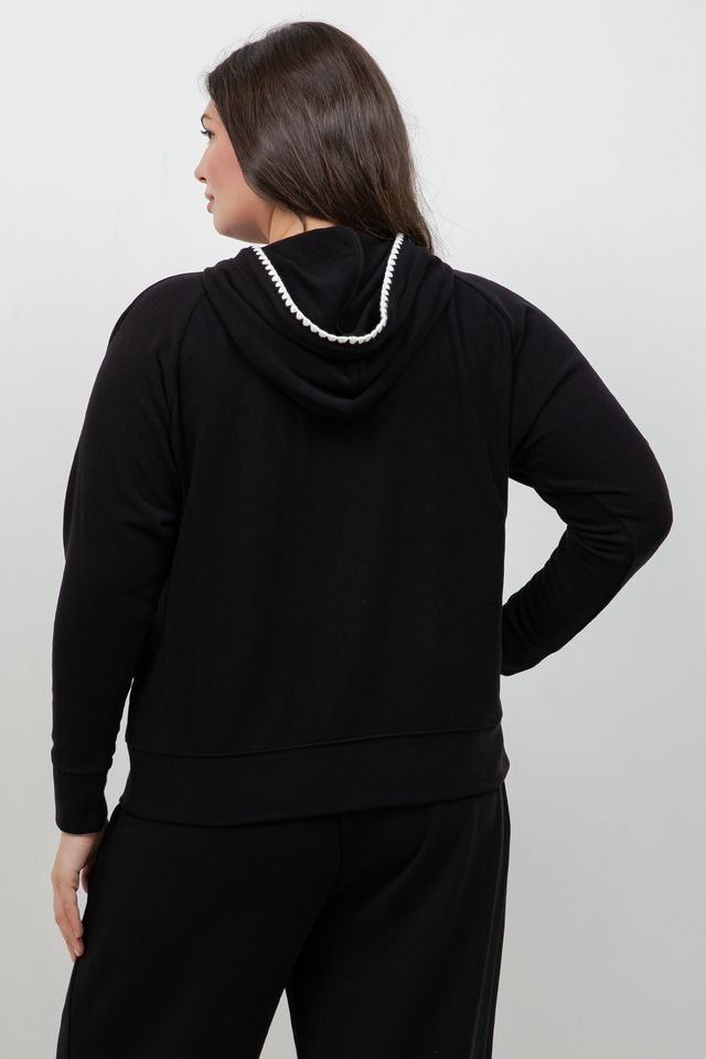 Tops Karen Kane Edgestitch Hoodie