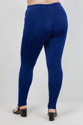 Pants Vikki Vi Classic Royal Blue Slim Leg Pant