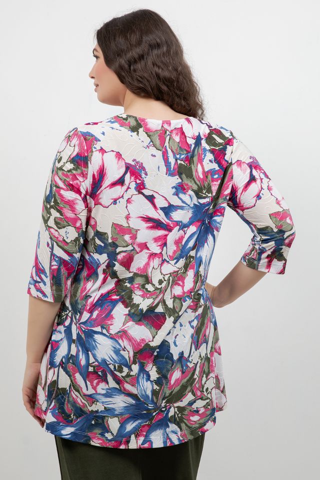 Vikki Vi Georgia Floral Pocket Swing Tunic