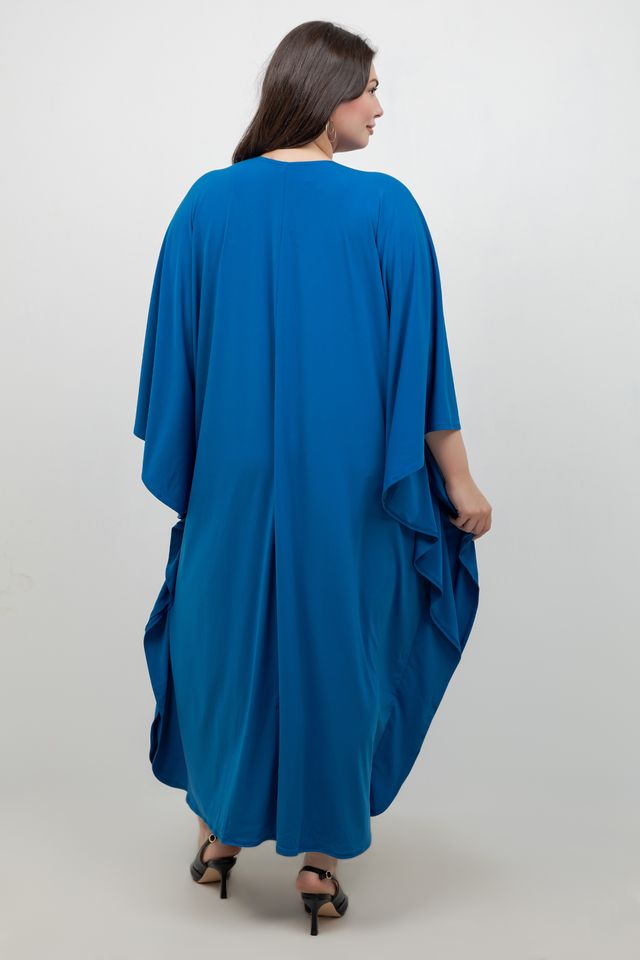 Dresses Vikki Vi Jersey Azure Zip Front Caftan
