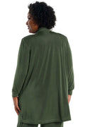 Vikki Vi Classic Olive Long Kimono Jacket