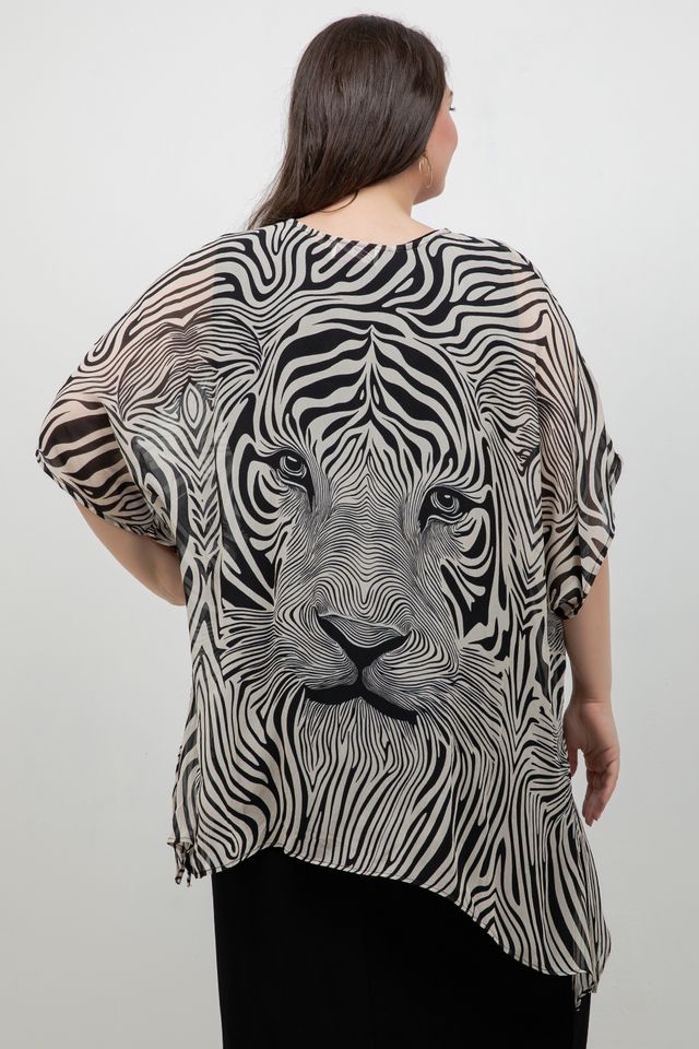 Tiger Cascade Tunic
