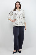 Vikki Vi Jersey Butter Haze 3/4 Sleeve Cardigan