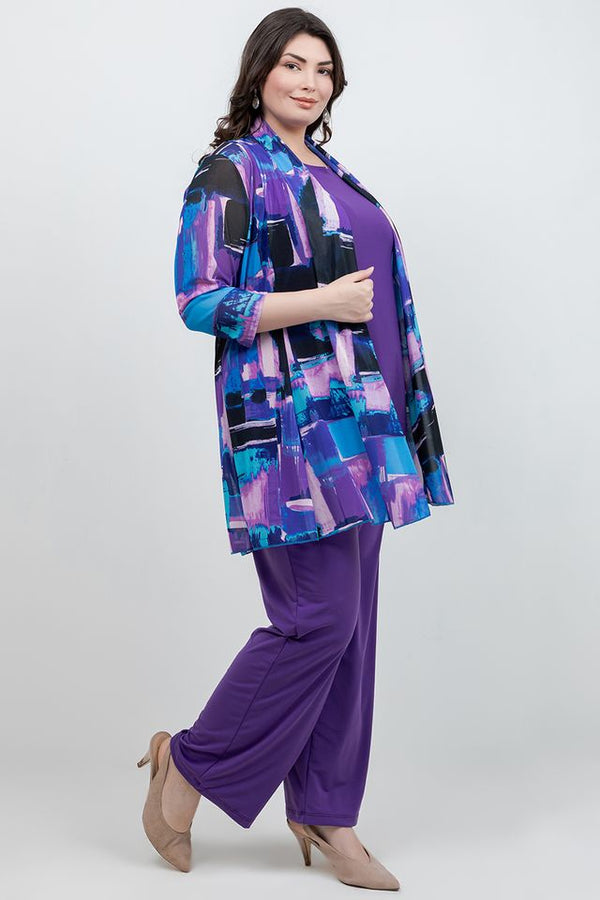 Jostar Mesh Multi-Purple Jacket