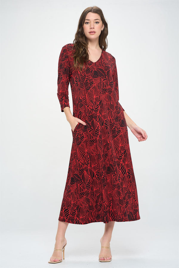 JoStar Charlotte V-Neck Maxi Dress