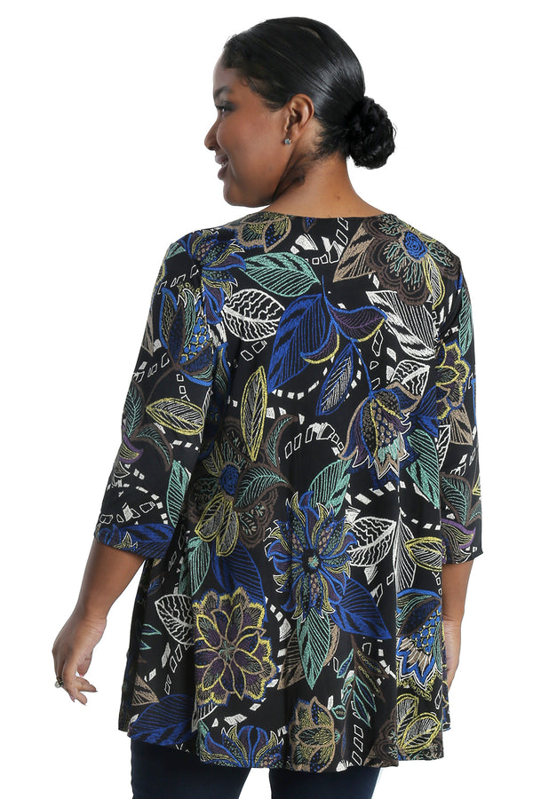 Caribe Rachel 2 Pocket Swing Tunic