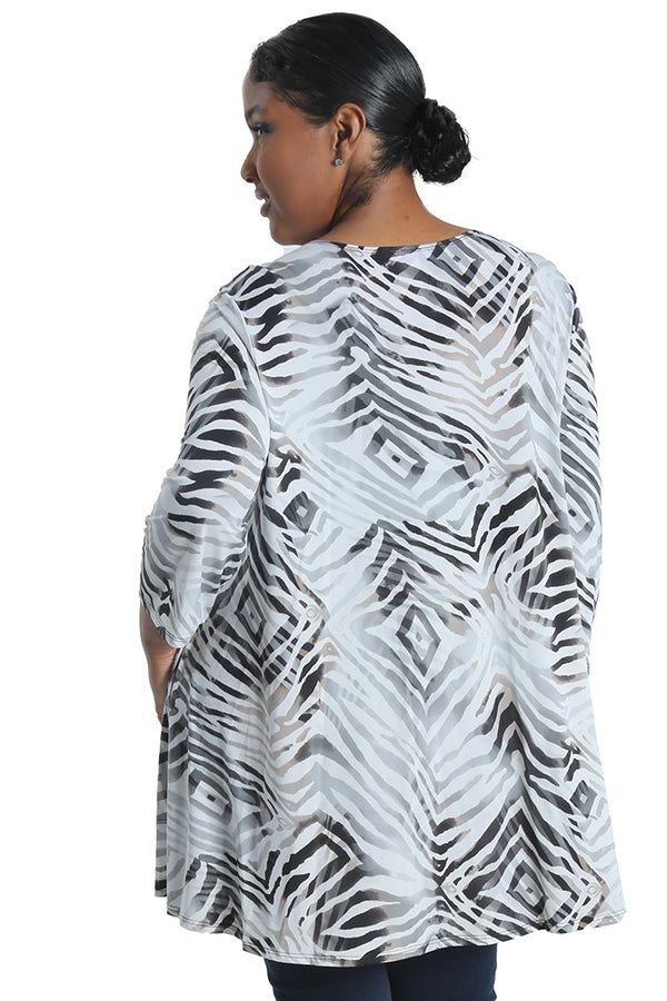 Caribe Janet 2 Pocket Swing Tunic