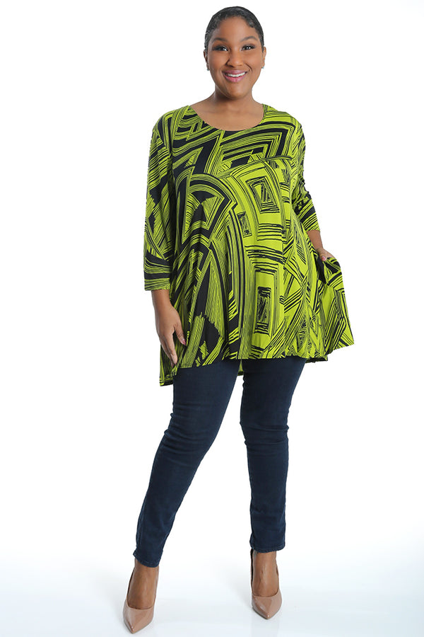 Caribe Monica 2 Pocket Swing Tunic