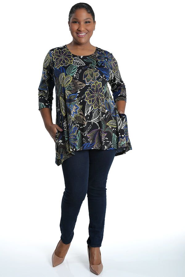 Caribe Rachel 2 Pocket Swing Tunic