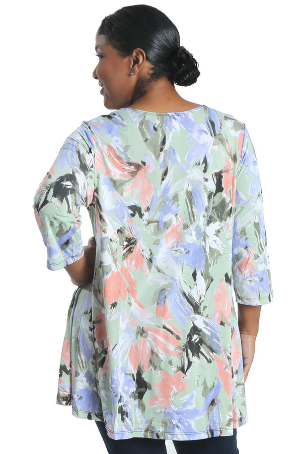 Caribe Cindy 2 Pocket Swing Tunic