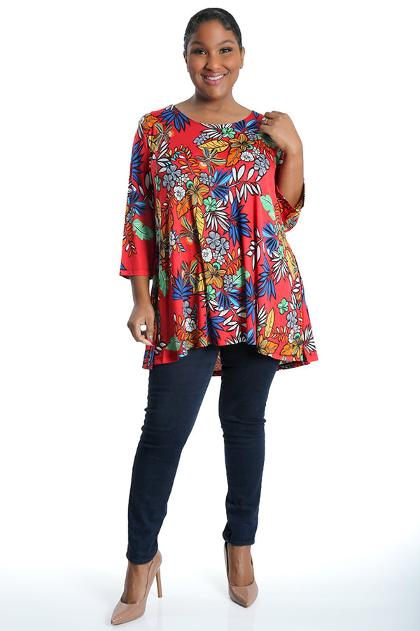 Caribe Emily 2 Pocket Swing Tunic