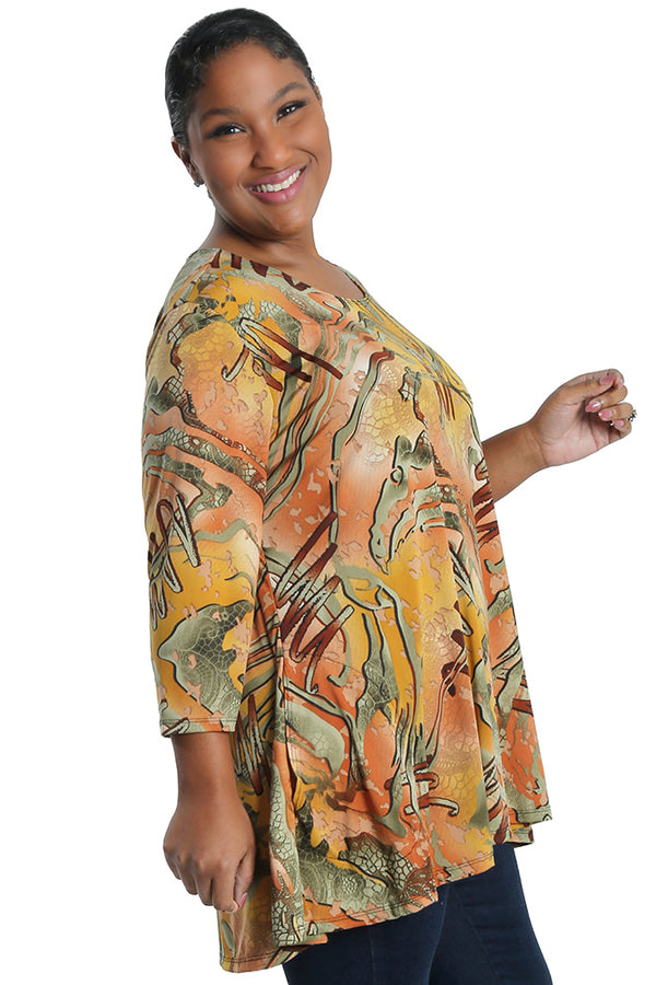 Caribe Christina 2 Pocket Swing Tunic