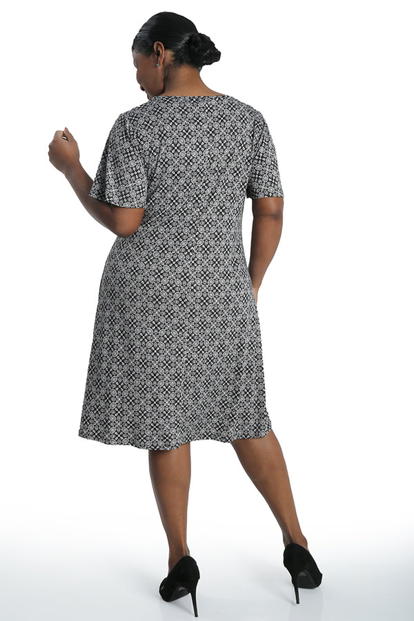 Vikki Vi Jersey Coco Ditzy T-Shirt Style Dress