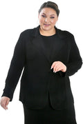 Jackets Vikki Vi Classic Black Blazer