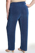 Pants Vikki Vi Classic French Blue Petite Pull-On Pant