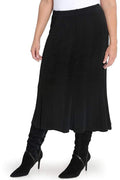 Skirts Vikki Vi Classic Black Midi Length Trumpet Skirt