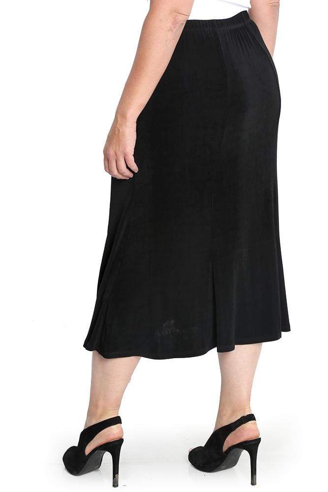 Skirts Vikki Vi Classic Black Trumpet Skirt