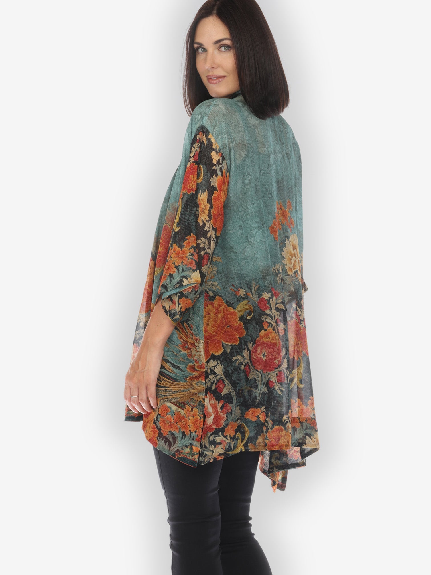 Jackets Flowers Land Kimono Jacket