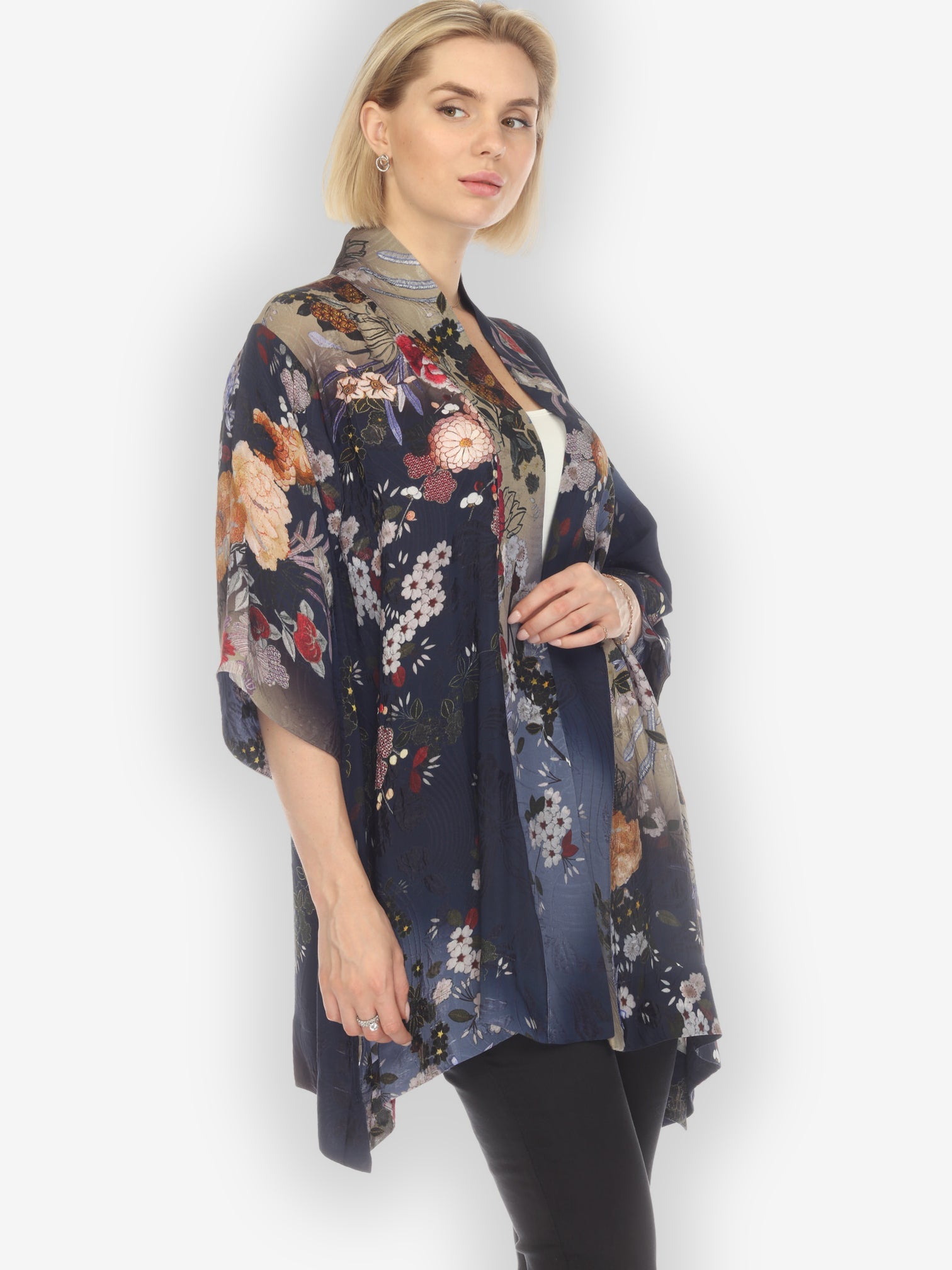 Jackets Garden of Hope Silk Kimono
