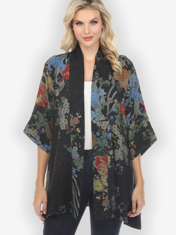 Citron Garden of Hope Hand Dyed Kimono